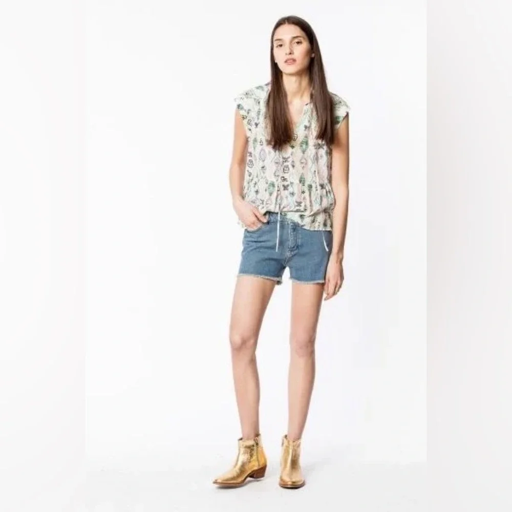 Zadig & Voltaire Tito Kilim Blouse - Picture 5 of 5